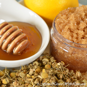 Honey Chamomile Sugar Scrub Recipe