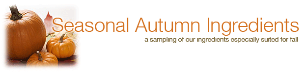 Autumn Ingredients