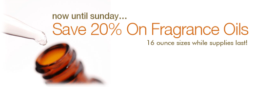 Save 20 On Select Fragrance Oils