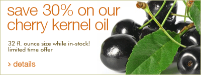 Save 30% On Sweet Cherry Kernel Oil