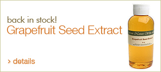 Grapefruit Seed Extract Back In Stock