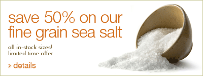 Save 50% On Fine Grain Sea Salt