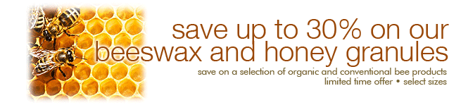 Save Up to 30% on Bee Products