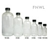 1 oz. Flint Boston Round Bottles with Cap