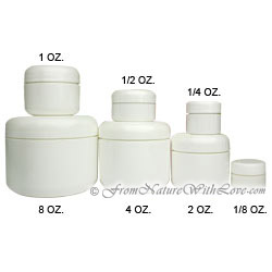 1/8 oz. Dome Cream Jar