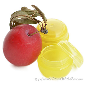 Yellow Mini Lip Balm Pot