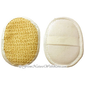 Oval Ramie Wash Pad