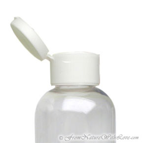 4 oz. PET Cosmo Round Bottles With Snap Caps