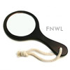 Dark Round Mirror With Handle