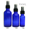 1 oz. Cobalt Bottle With Sprayer