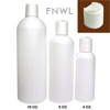 16 oz. HDPE Cosmo Round Bottle With Disc Cap