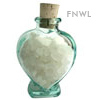 Heart Shaped Bottle With Cork