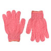 Pink Nylon Bath Gloves