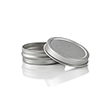 1/2 oz. Flat Metal Tin with Rolled Edge Lid