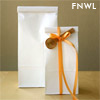1 lb. White Windowless Tin Tie Bags